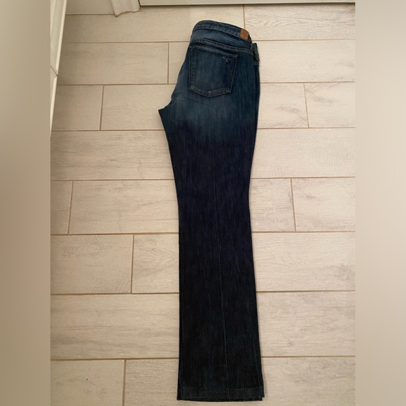 Gently Worn Dark Blue Guess Jeans Size 31 Starlet Slim Bootcut - Picture 8 of 15